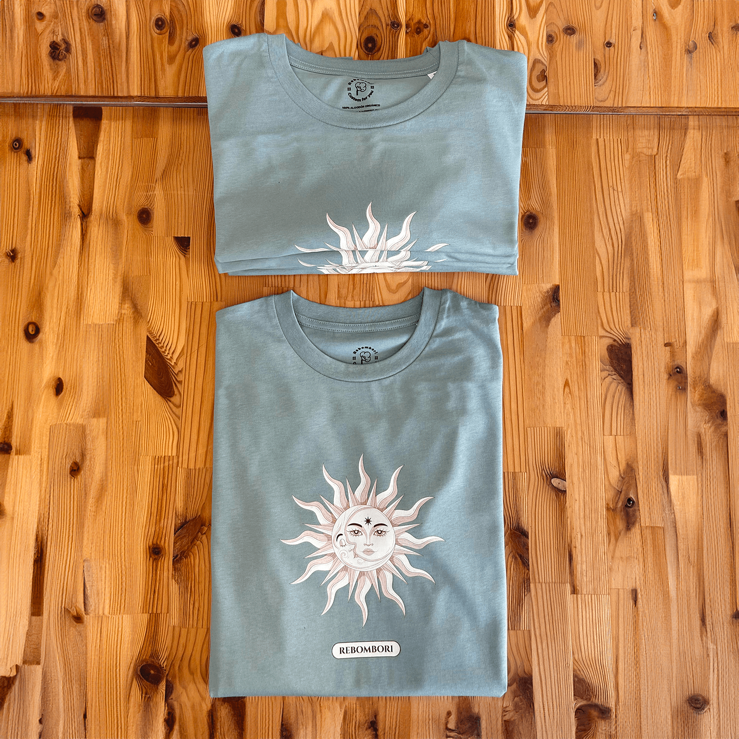 Camiseta "Sol y Luna"| 100% algodón orgánico - Rebombori.es