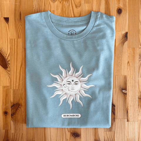 Camiseta "Sol y Luna"| 100% algodón orgánico - Rebombori.es