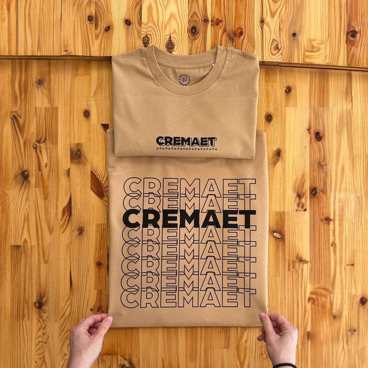 Camiseta "Cremaet" | 100% algodón orgánico - Rebombori.es