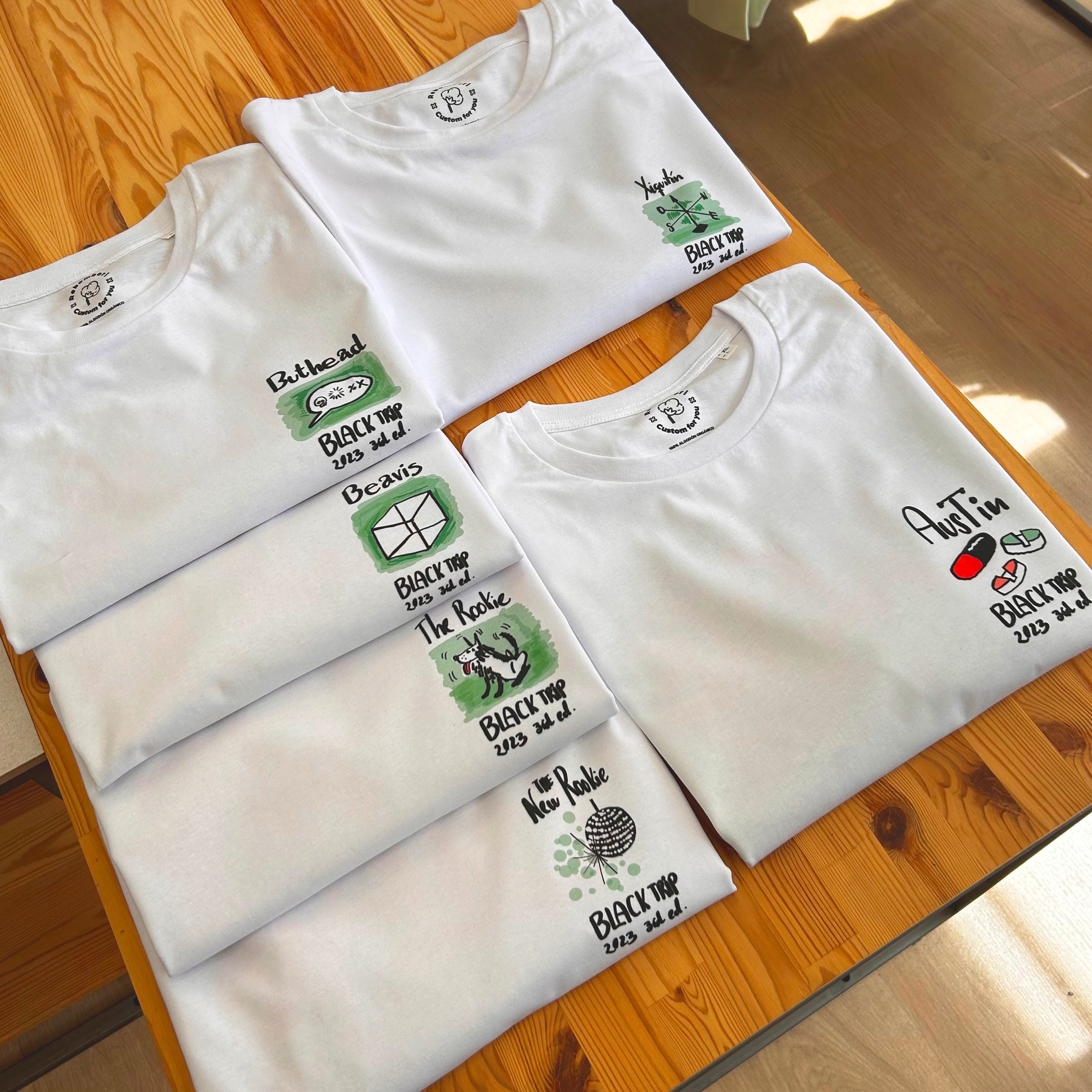 Camiseta unisex personalizada | 100% algodón orgánico