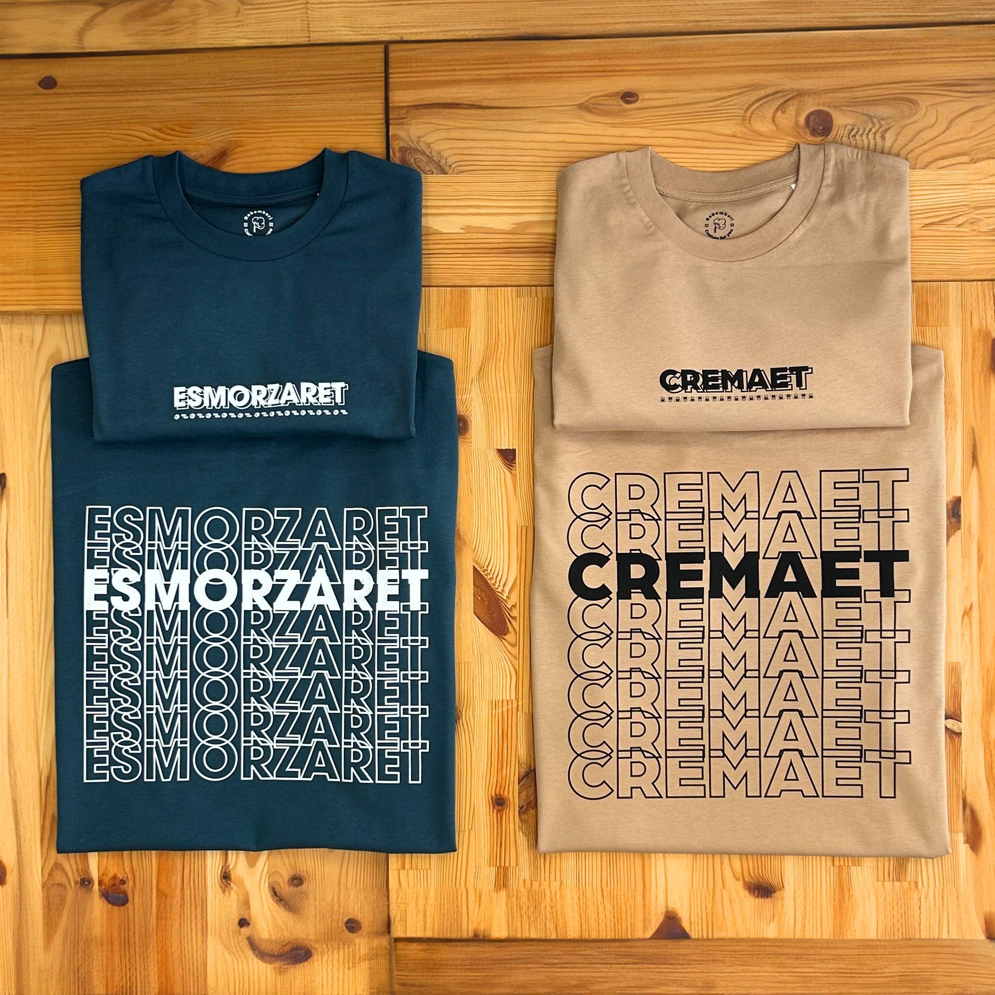 Camiseta "Cremaet" | 100% algodón orgánico - Rebombori.es
