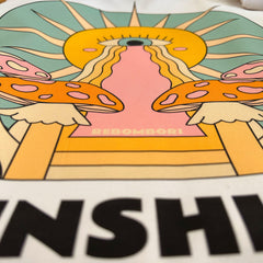 Camiseta "Positive energy" | 100% algodón orgánico - Rebombori.es