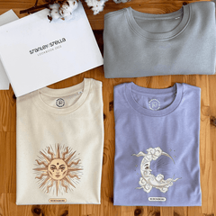 Camiseta "Sol"| 100% algodón orgánico - Rebombori.es