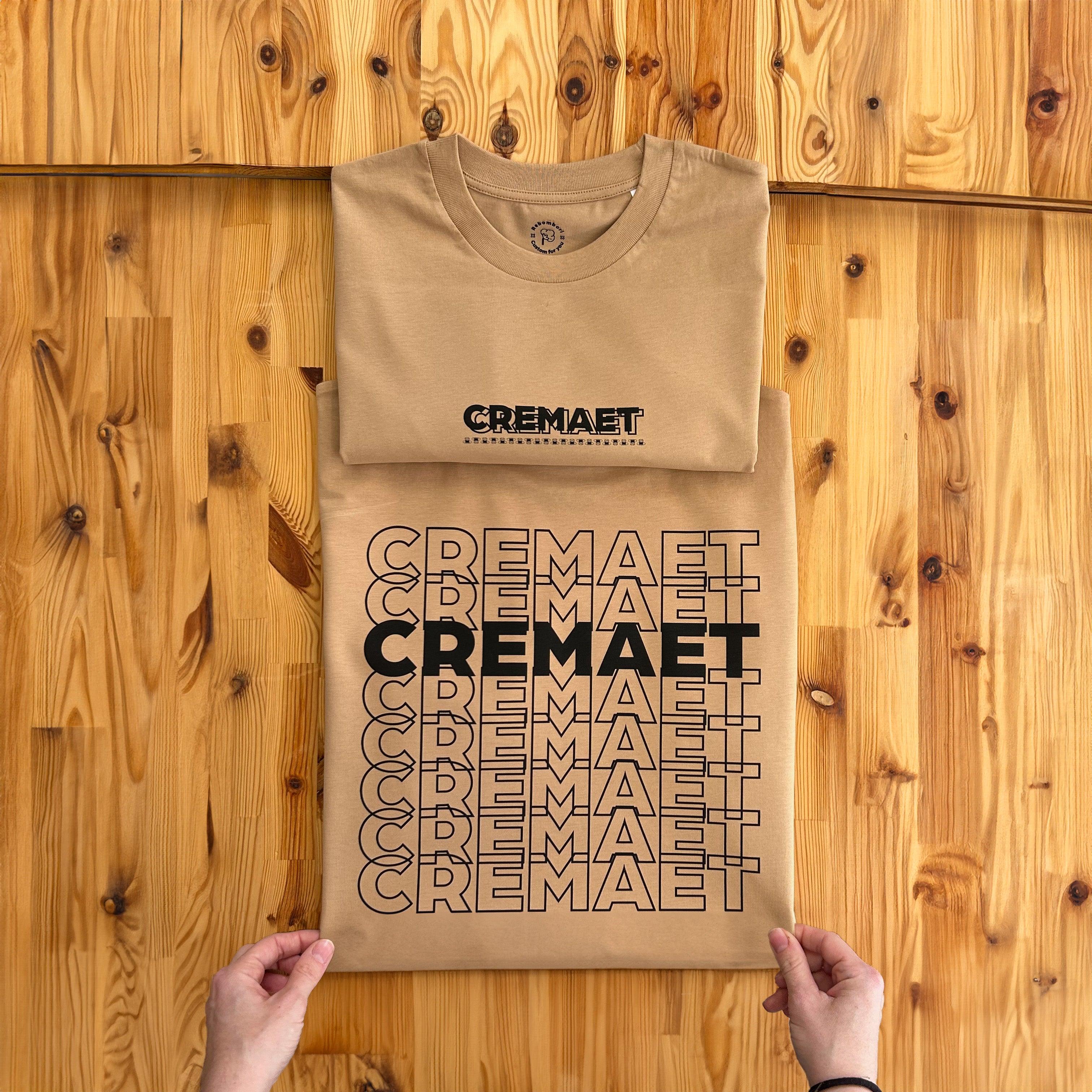 Camiseta "Cremaet" | 100% algodón orgánico - Rebombori.es