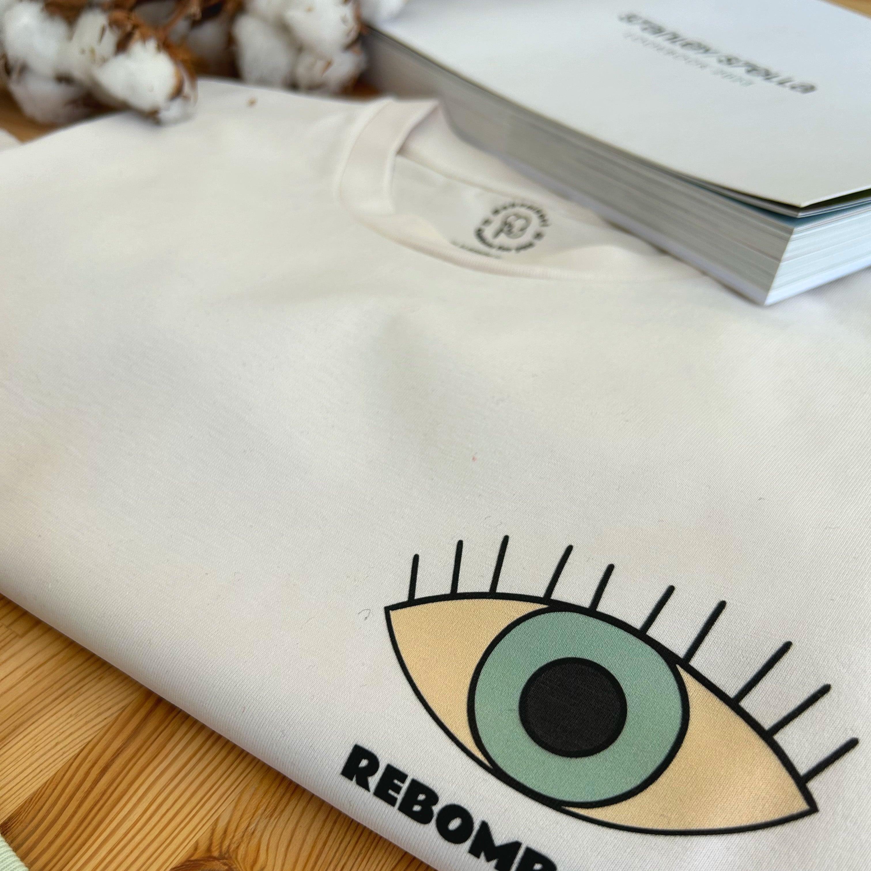 Camiseta "Positive energy" | 100% algodón orgánico - Rebombori.es
