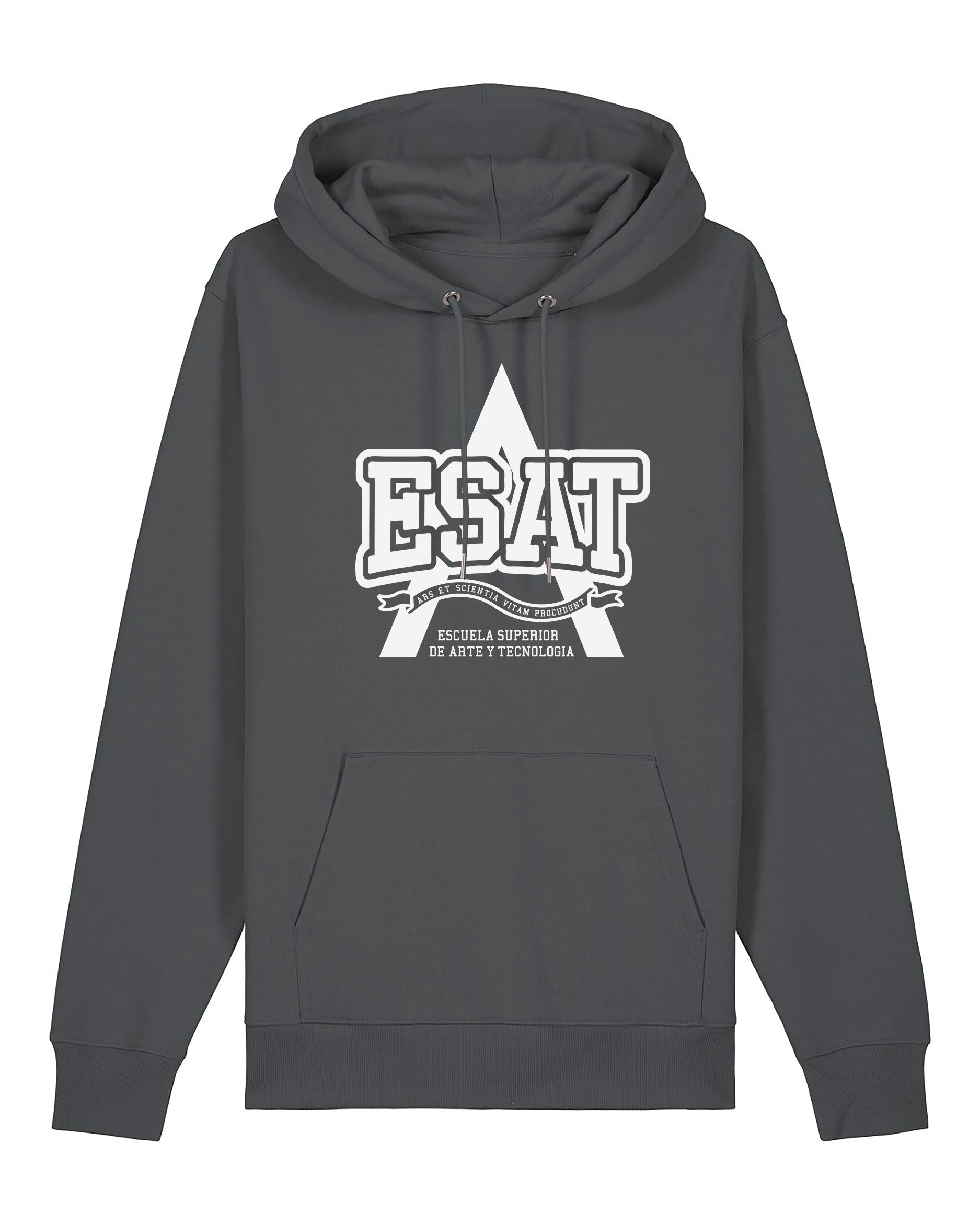 Sudadera capucha ESAT II | 100% algodón orgánico