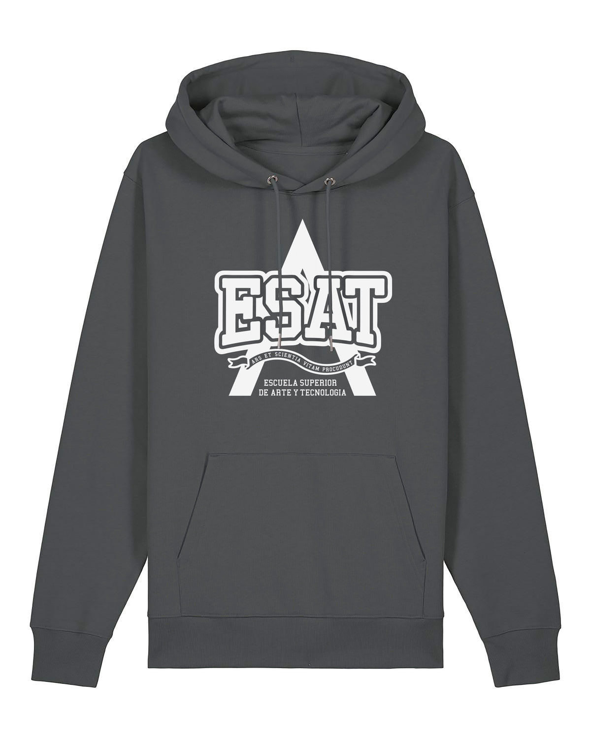 Sudadera capucha ESAT II | 100% algodón orgánico