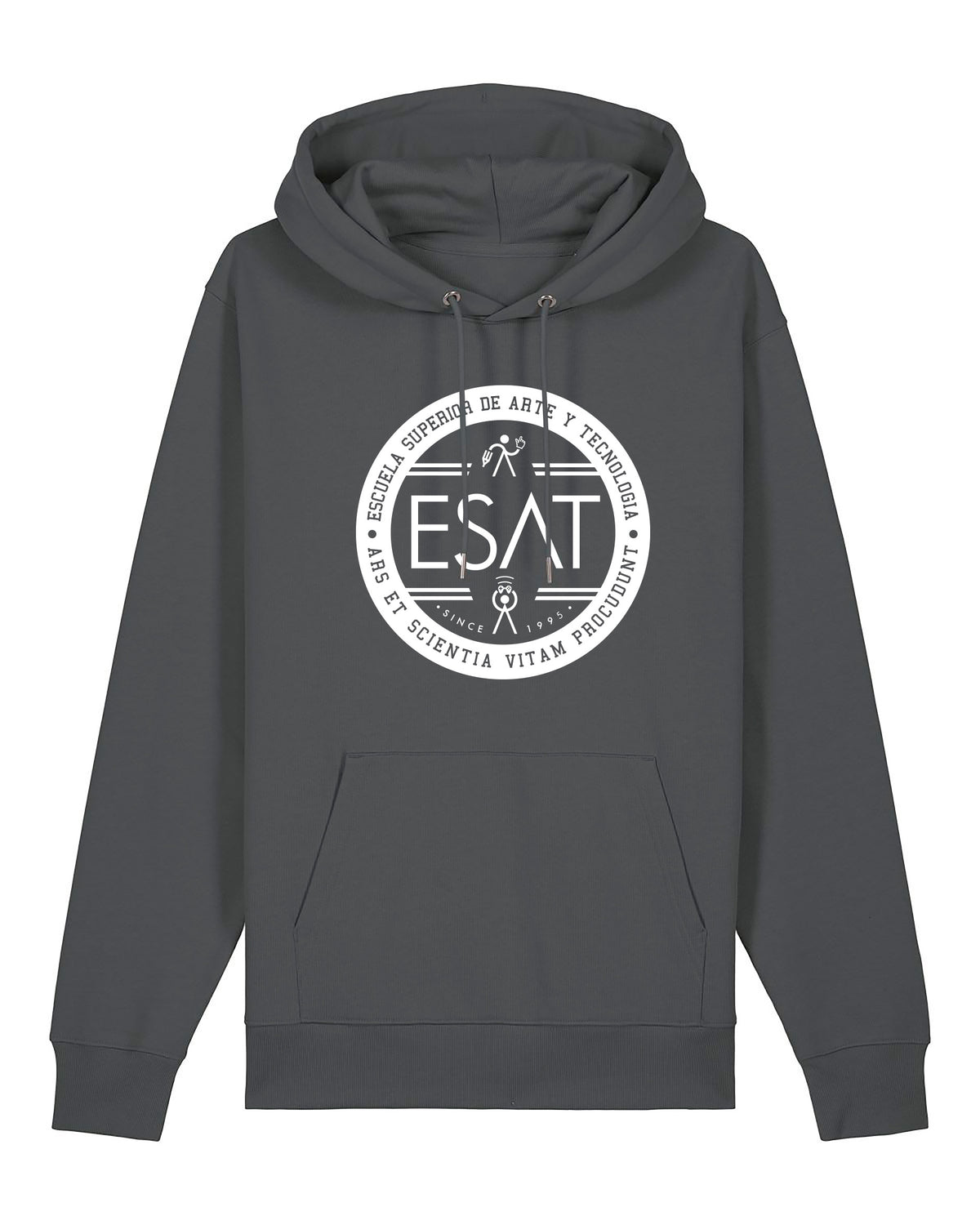 Sudadera capucha ESAT III | 100% algodón orgánico