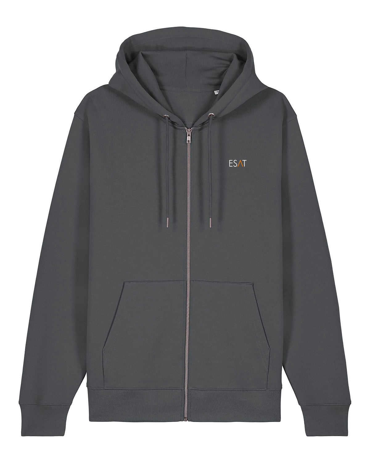 Sudadera cremallera ESAT I | 100% algodón orgánico