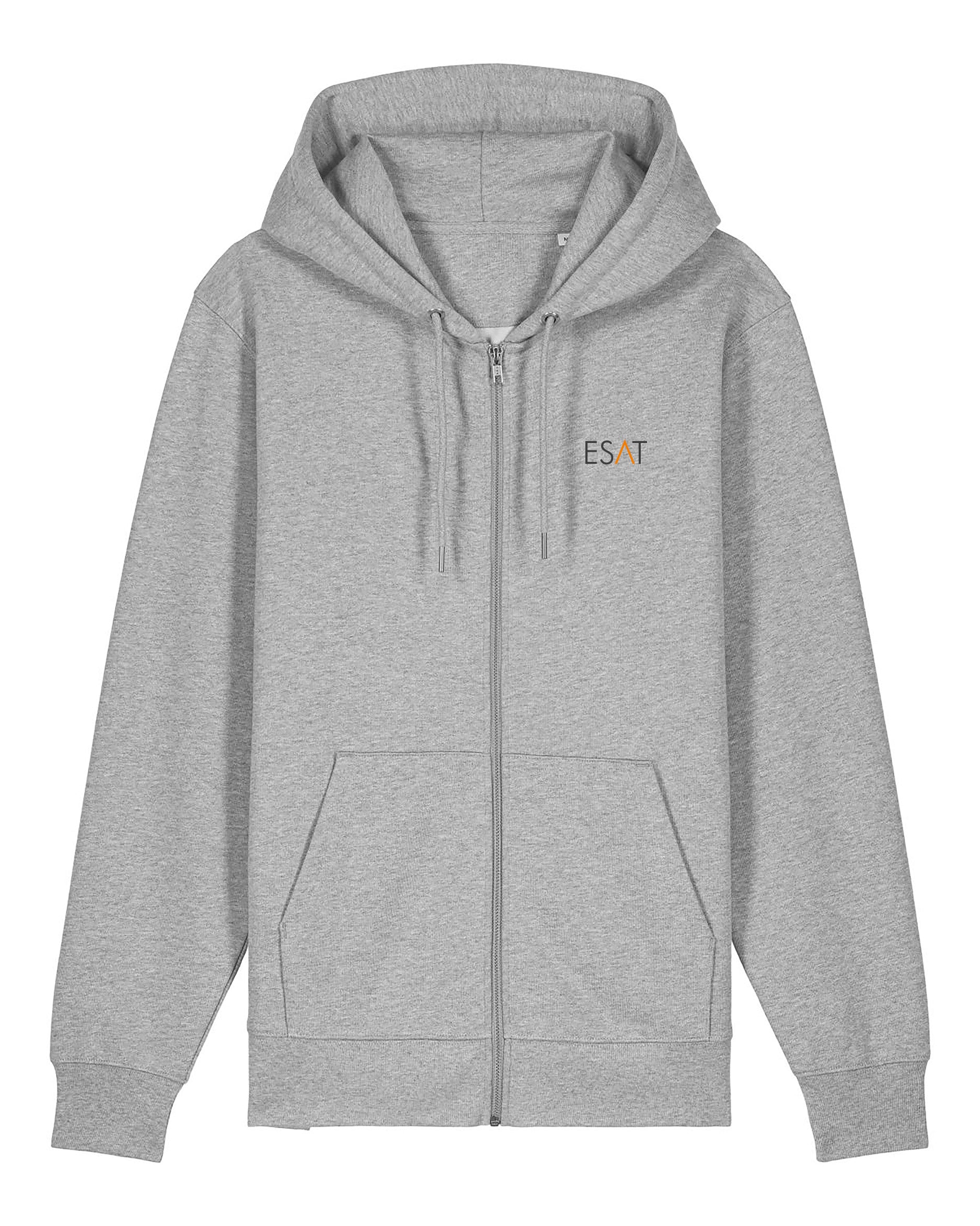Sudadera cremallera ESAT I | 100% algodón orgánico