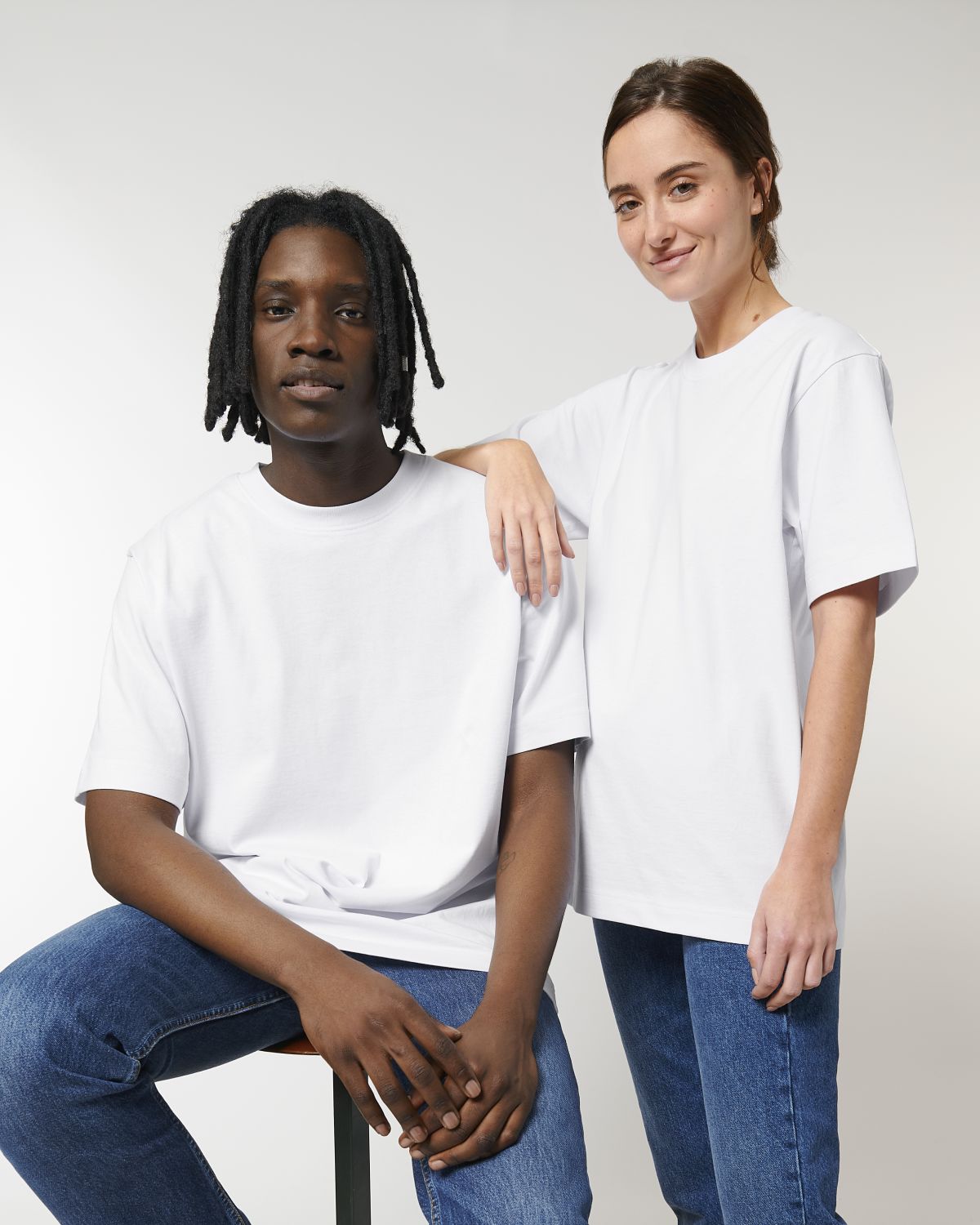 Camiseta oversize 240gr | Personalizada DTG | 100% algodón orgánico