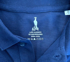 Polo "AZoR" XX Aniversario | Logo bordado 100% algodón orgánico