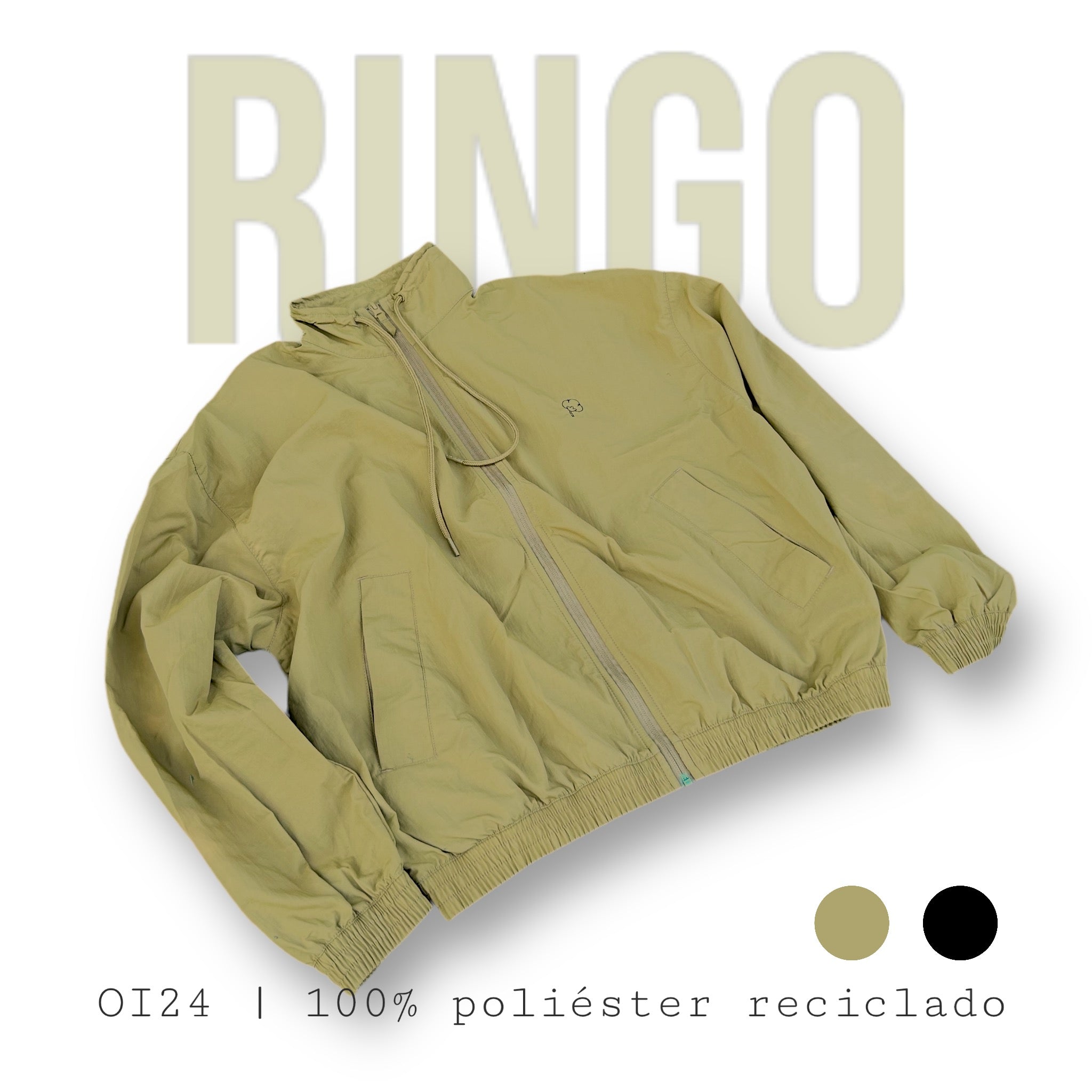 Chaqueta Ringo | 100% Nylon reciclado