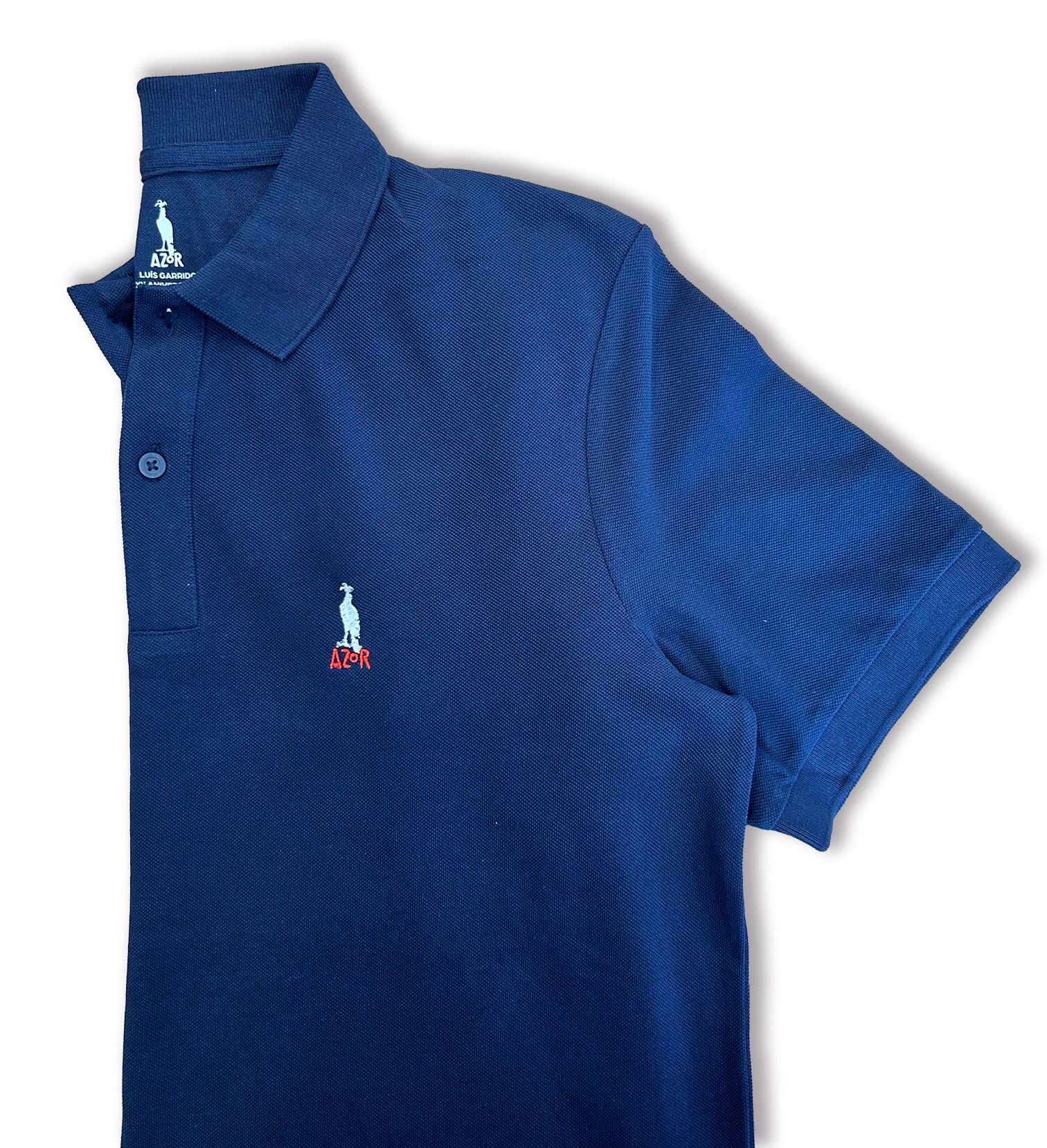 Polo "AZoR" XX Aniversario | Logo bordado 100% algodón orgánico
