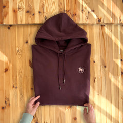 Hoodie 350 logo bordado | 100% algodón orgánico