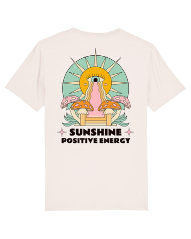 Camiseta "Positive energy" | 100% algodón orgánico - Rebombori.es